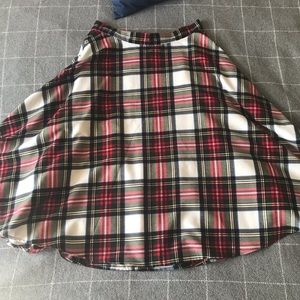 Hell Bunny plaid circle skirt